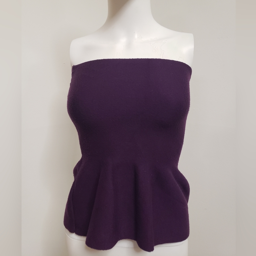 ZARA knit Peplum Top